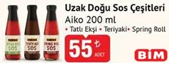 AİKO SOS UZAK DOĞU SOS ÇEŞİTLERİ 200 ML fiyat ve kampanya bilgisi